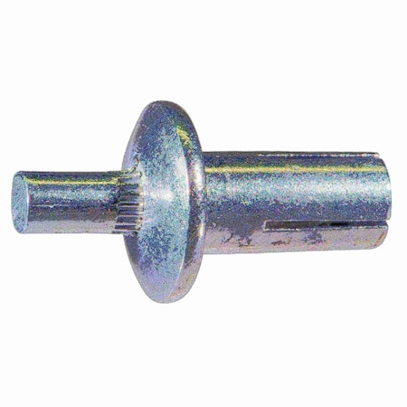 Midwest Fastener Nail Drive Anchor, 5/16" Dia., 5/8" L, Aluminum 5 PK 932014